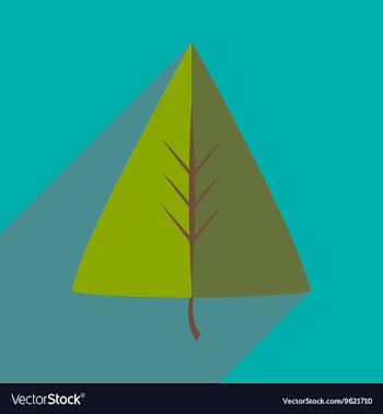 Flat with shadow icon and mobile application vector image