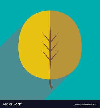 Flat with shadow icon and mobile application vector image
