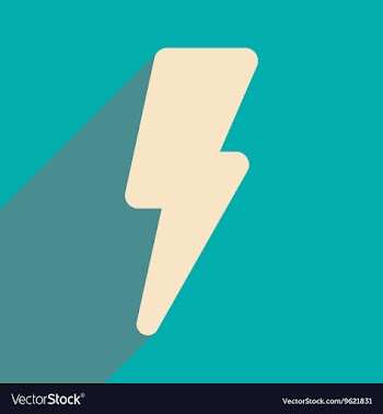 Flat with shadow icon and mobile application vector image