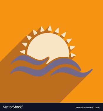 Flat with shadow icon and mobile application vector image