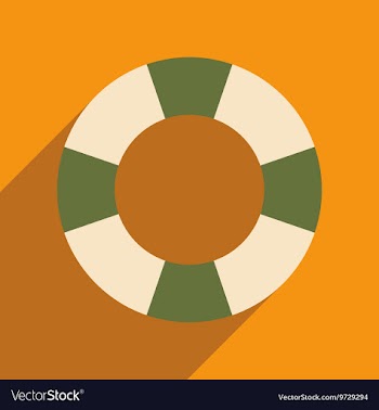 Flat with shadow icon and mobile application vector image