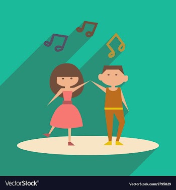 Flat with shadow icon and mobile application vector image