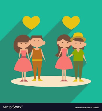 Flat with shadow icon and mobile application vector image