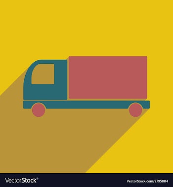 Flat with shadow icon and mobile application vector image