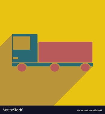 Flat with shadow icon and mobile application vector image