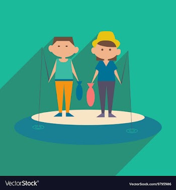 Flat with shadow icon and mobile application vector image