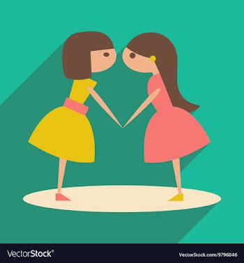 Flat with shadow icon and mobile application vector image
