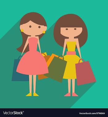 Flat with shadow icon and mobile application vector image