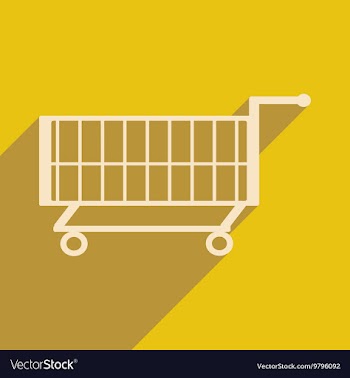 Flat with shadow icon and mobile application vector image