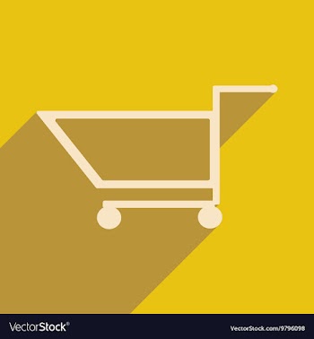 Flat with shadow icon and mobile application vector image