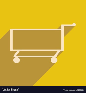 Flat with shadow icon and mobile application vector image