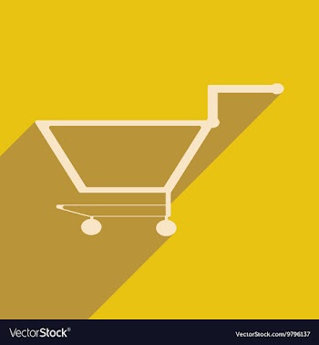 Flat with shadow icon and mobile application vector image