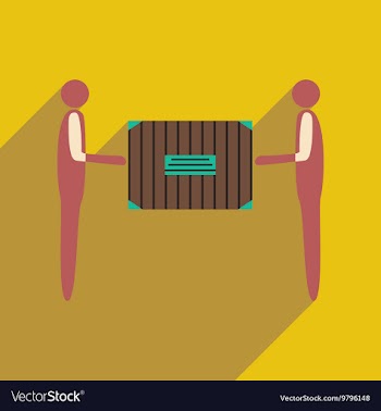 Flat with shadow icon and mobile application vector image