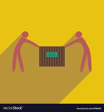 Flat with shadow icon and mobile application vector image