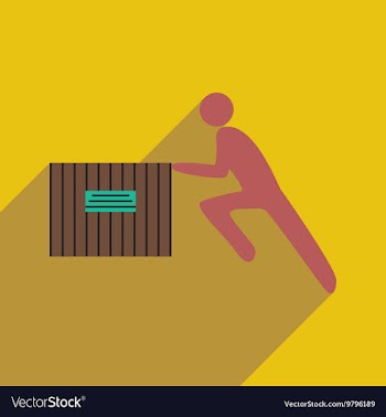 Flat with shadow icon and mobile application vector image