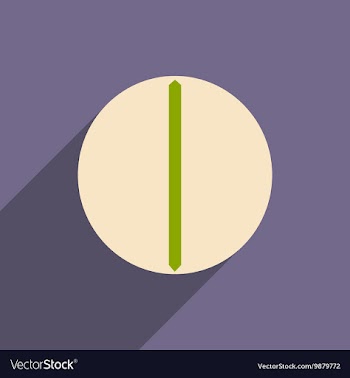 Flat with shadow icon and mobile application vector image