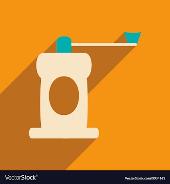 Flat with shadow icon and mobile application vector image