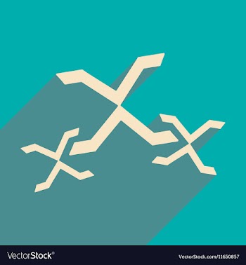 Flat with shadow icon and mobile application xxx vector image