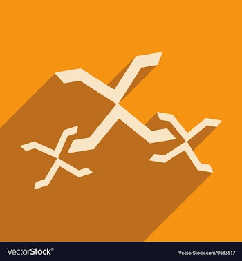 Flat with shadow icon and mobile application xxx vector image