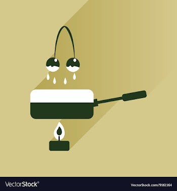 Flat with shadow Icon cherry chocolate fondue vector image