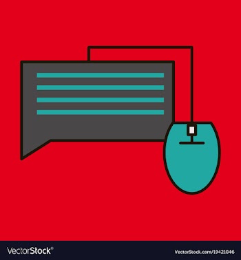 Flat with speech bubble symbol chat icon symbols vector image