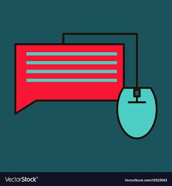 Flat with speech bubble symbol chat icon symbols vector image