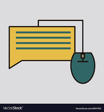 Flat with speech bubble symbol chat icon symbols vector image