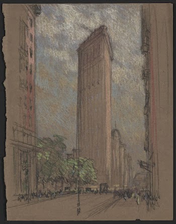 Flatiron Building from Fifth Avenue | Free Photo - rawpixel