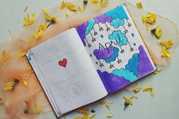 Flatlay Photo of a Notebook