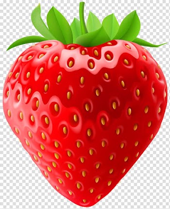 Flavored milk Strawberry Cream Cupcake, Strawberry , strawberry fruit transparent background PNG clipart