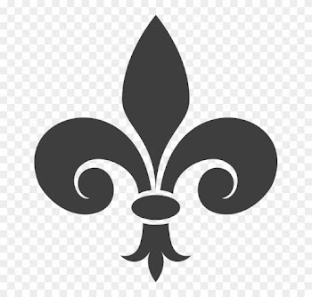 Fleur De Leaf - Fleur De Lis Clipart