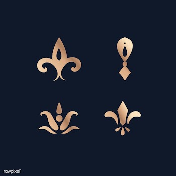 Fleur de lis ornaments | Free stock vector - 554059