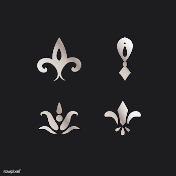 Fleur de lis ornaments | Free stock vector - 554060