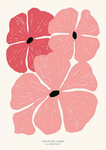 Fleuri Abstrait: FLEURS DU JARDIN