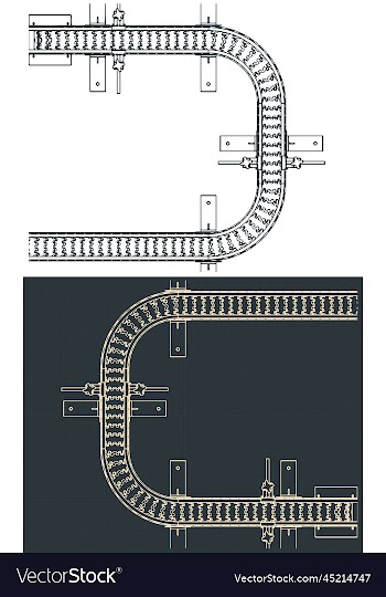 flex link conveyor drawings