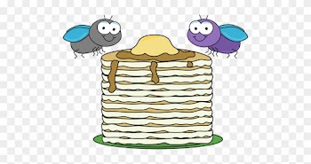 Flies And Food - Clipart Flies And Food