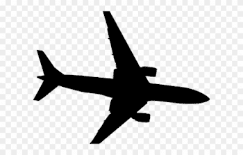 Flight Clipart Clip Art - Airplane Silhouette Png Transparent Png ...