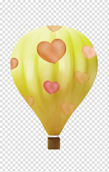 Flight Hot air balloon Drawing, Hand-painted balloons transparent background PNG clipart