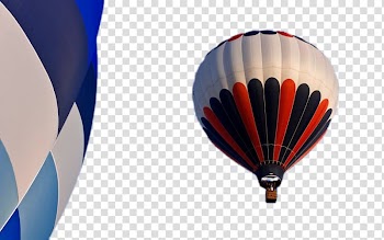 Flight Hot air balloon , Floating in the air balloon transparent background PNG clipart