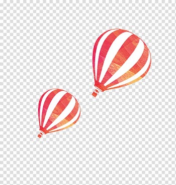 Flight Hot air balloon Watercolor painting, Hand-painted watercolor hot air balloon transparent background PNG clipart