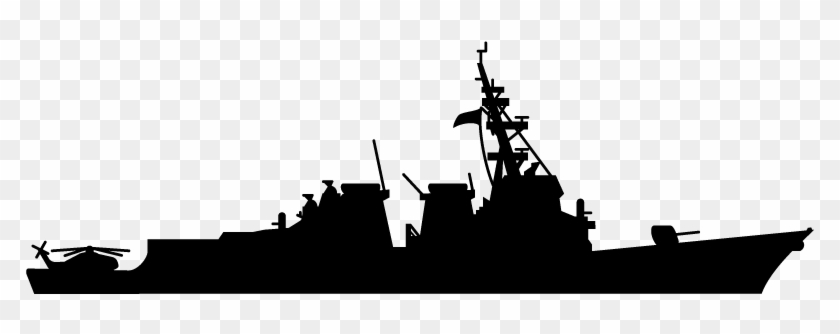 Flight Iia Ship - Us Navy Ship Silhouettes