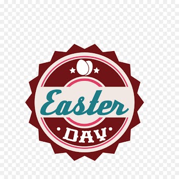 Flint corn Polenta Grits - Vector Easter badge 