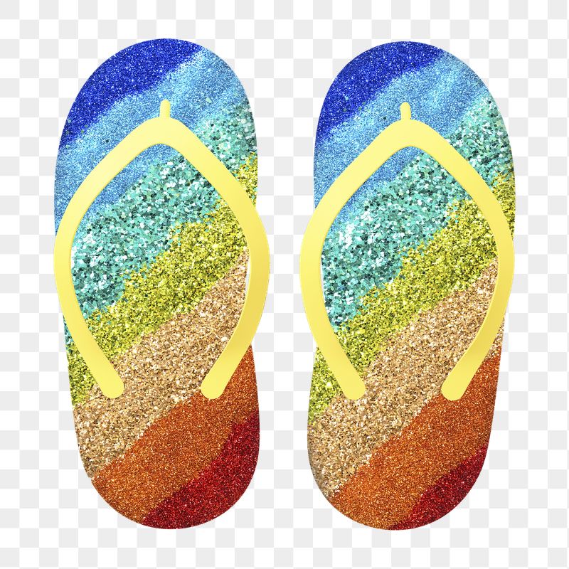 Flip flop png sticker, 3D | Free PNG - rawpixel