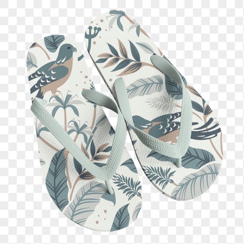 Flip flops png sticker, footwear | Free PNG - rawpixel