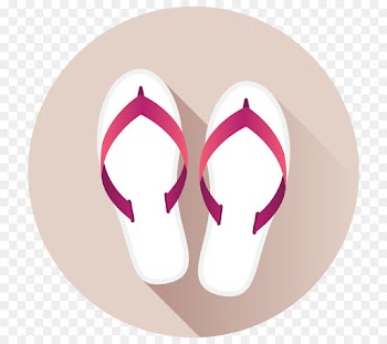 Flipflops, Shoe, Pink M, Footwear PNG