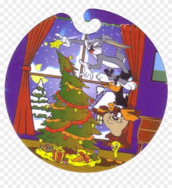 Flippos > Giga Winter 04 Bugs Bunny, Daffy Duck, - Christmas Tree