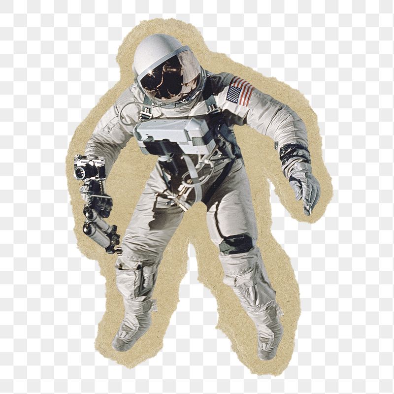 Floating astronaut png sticker, ripped | Free PNG - rawpixel