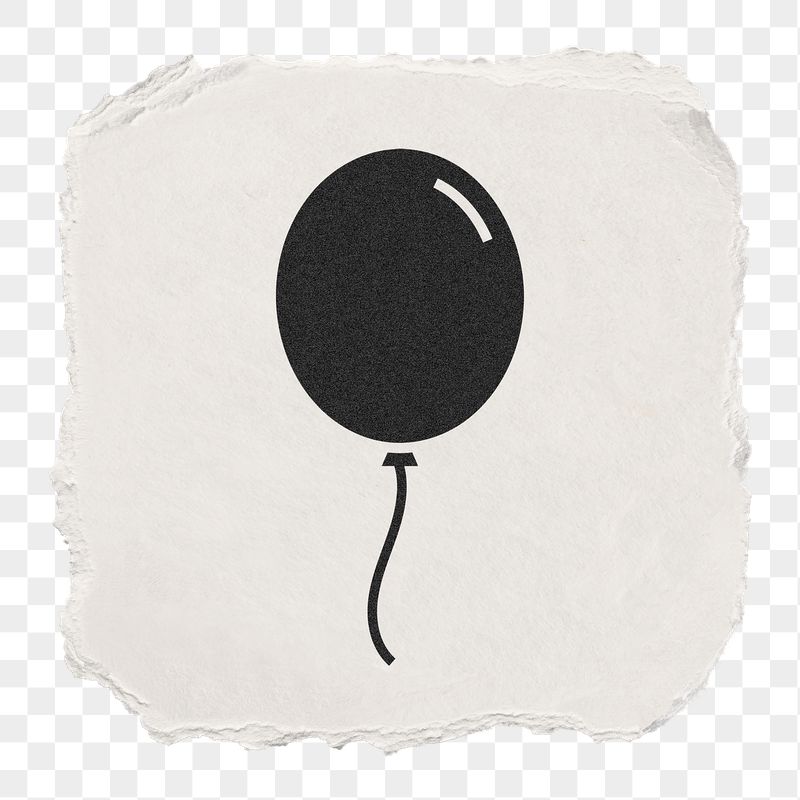 Floating balloon png icon sticker, | Free PNG - rawpixel