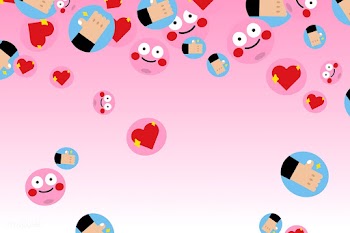 Floating emojis | Free stock vector - 584095