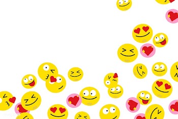 Floating emojis | Free stock vector - 584105